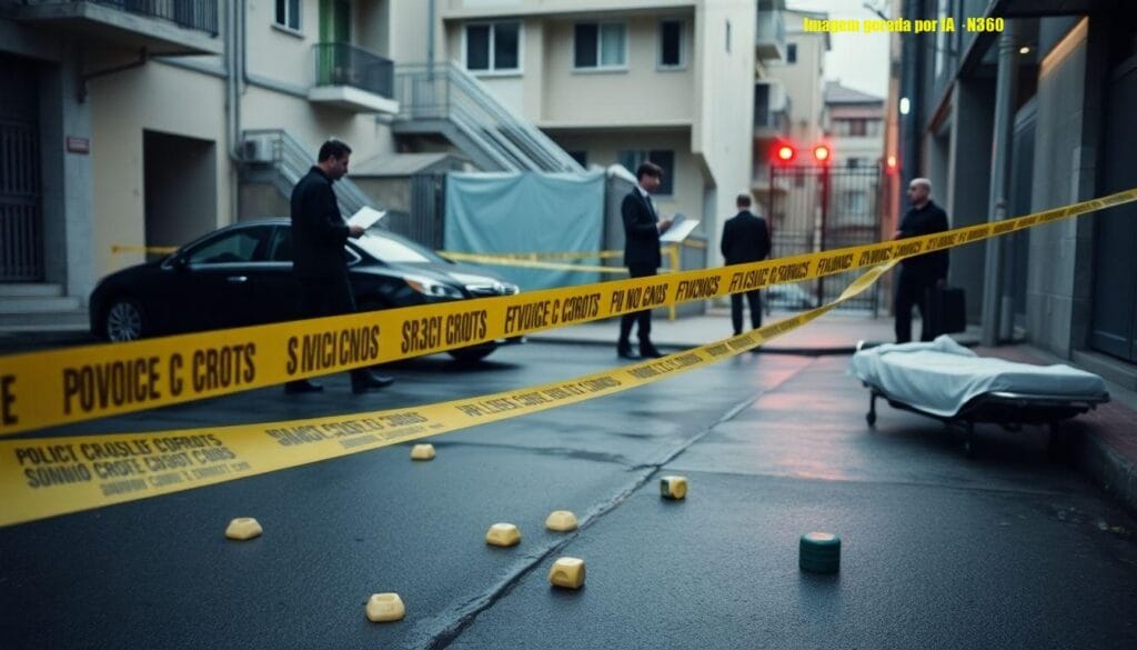Desembargador visita local da morte de policial em SP