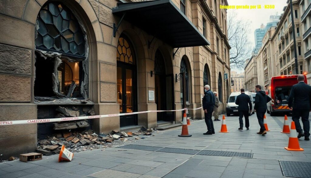 Explosão danifica sinagoga em Liège