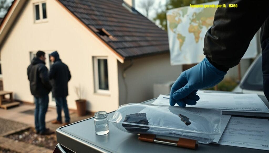 Meteorito atinge casa em Koblenz e gera confusão