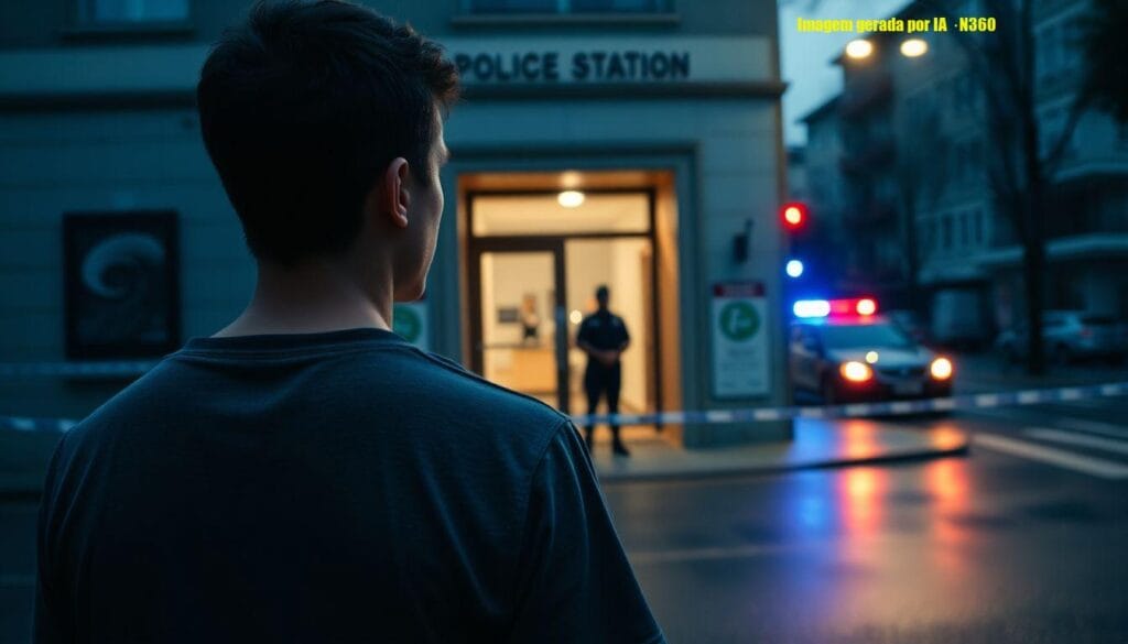 Réu se entrega com blusa 'Não me arrependo de nada'