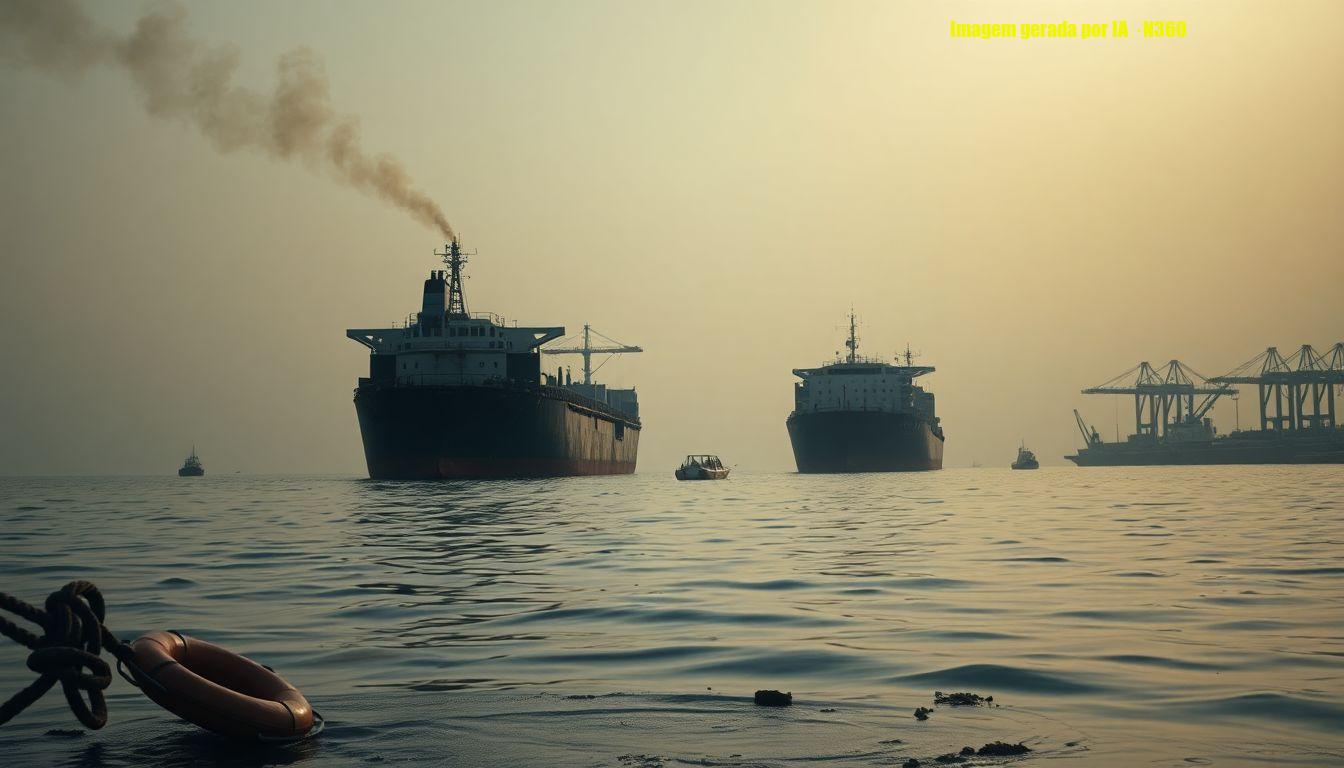 Irã ataca petroleiros no Golfo Pérsico; ao menos uma morte