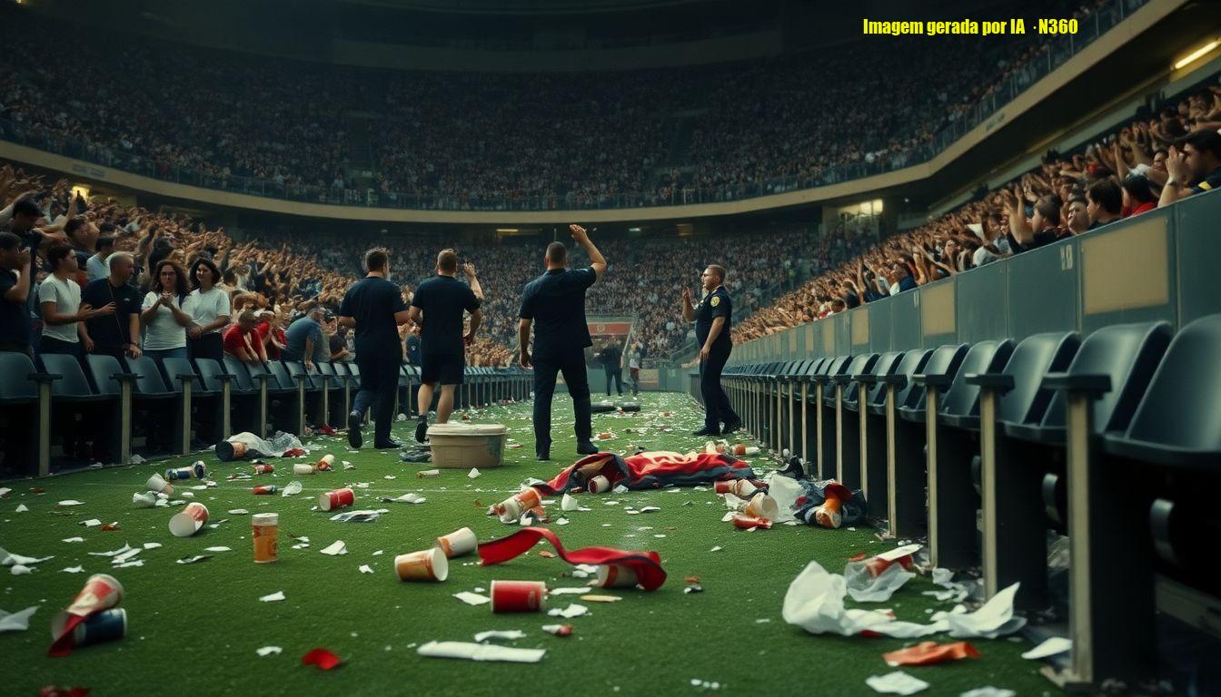 Flamengo x Cruzeiro: confusão e vaias no Maracanã