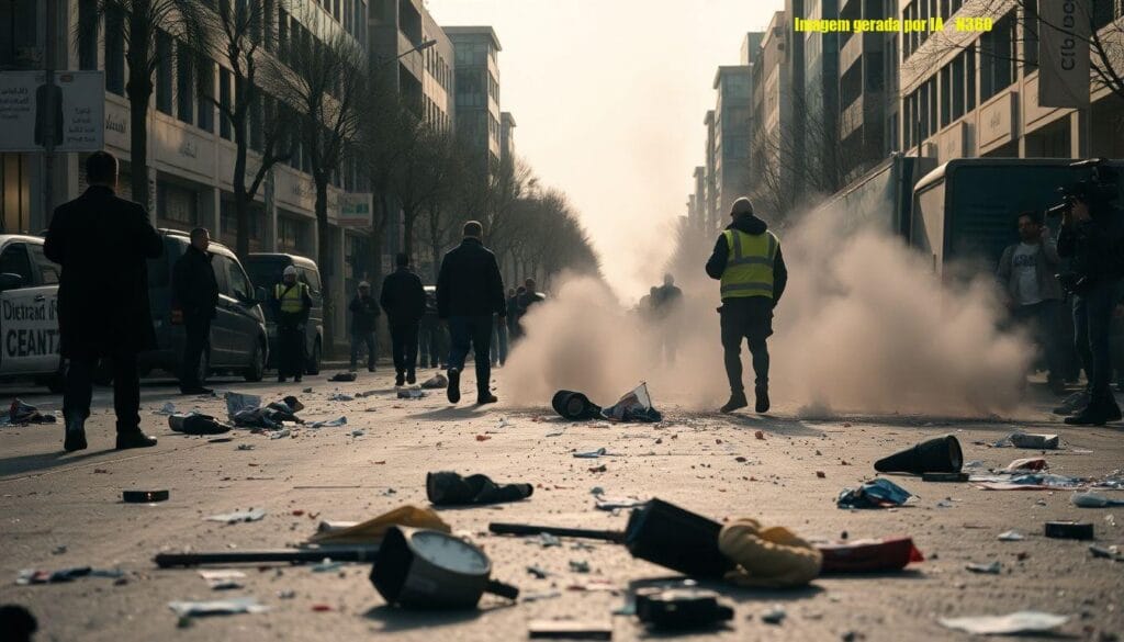 Explosão perto de manifestação em Teerã; Irã acusa Israel