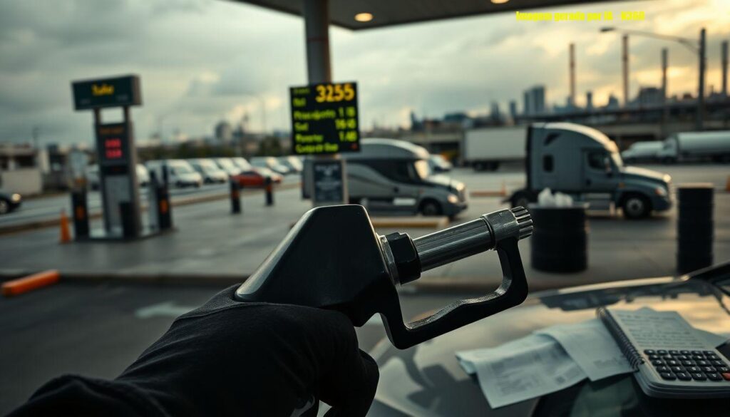 Gasolina sobe 2,5% e diesel avança 11,8% em uma semana