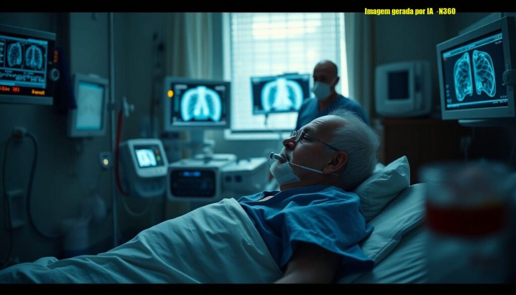 Bolsonaro internado com broncopneumonia grave