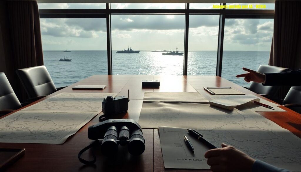 Trump pede presença naval internacional no Estreito de Ormuz