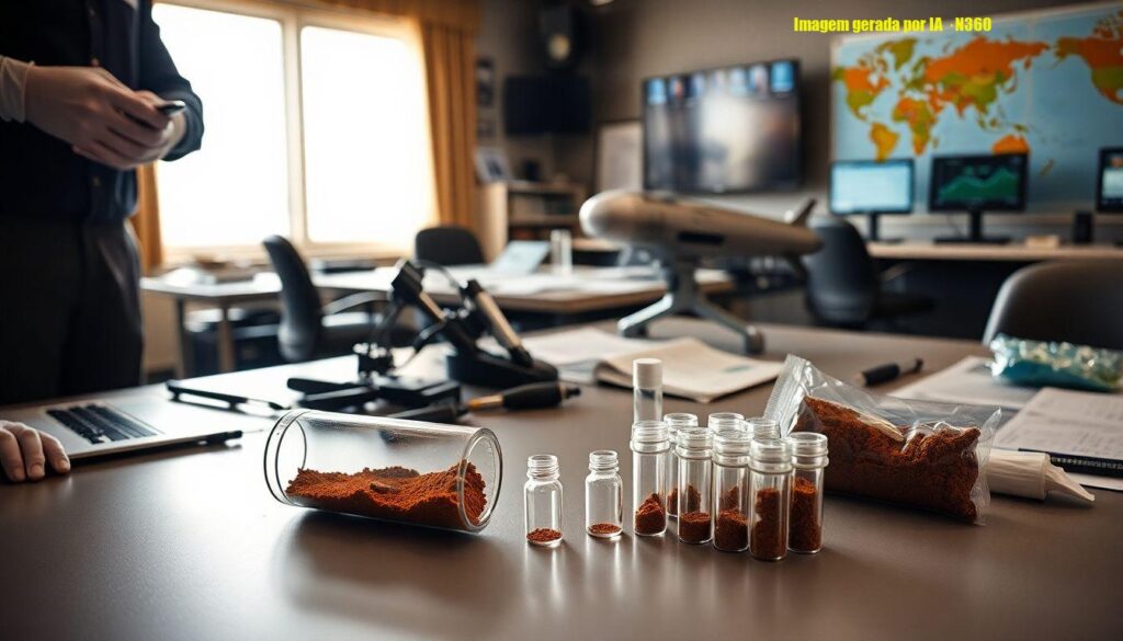 China planeja trazer 0,5 kg de solo marciano