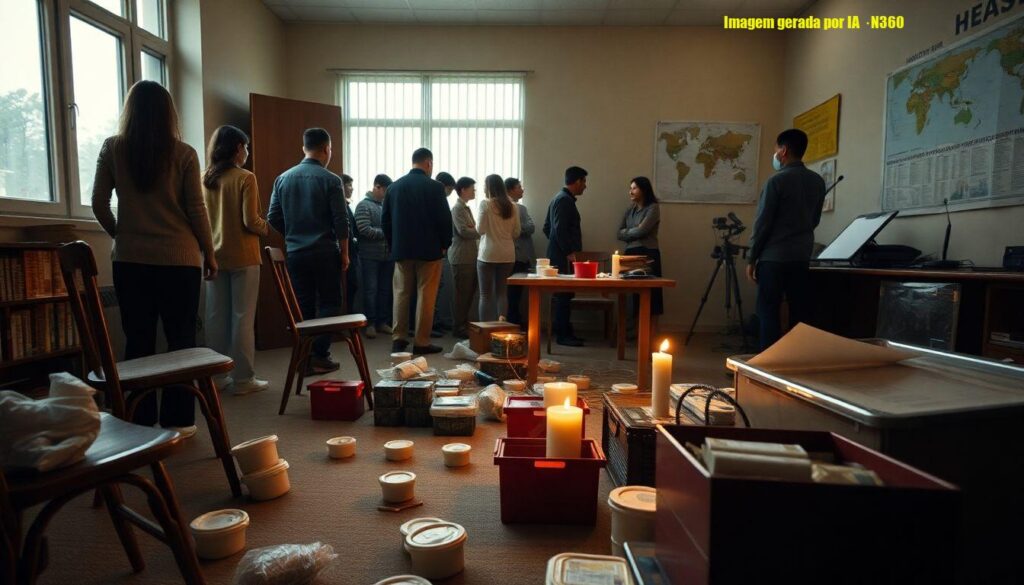 Manifestantes invadem sede do Partido Comunista em Morón