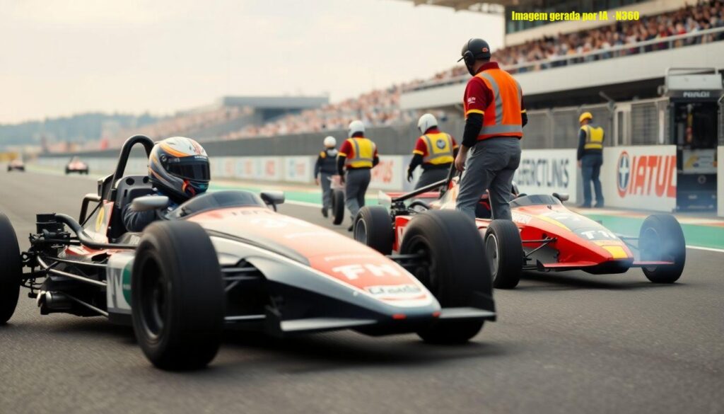 GP da China: Hamilton lidera; Piastri e Norris fora