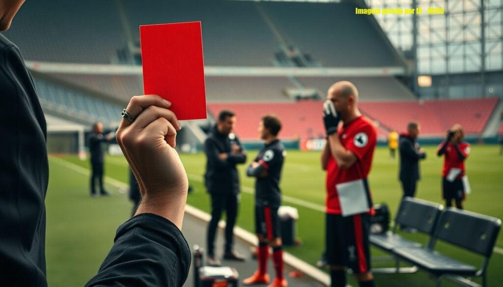 Fifa avalia cartão vermelho por gesto de cobrir a boca