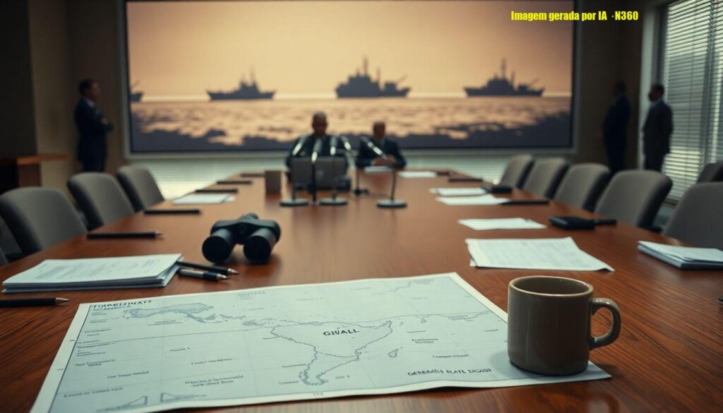 Trump e a coalizão naval pelo Estreito de Ormuz