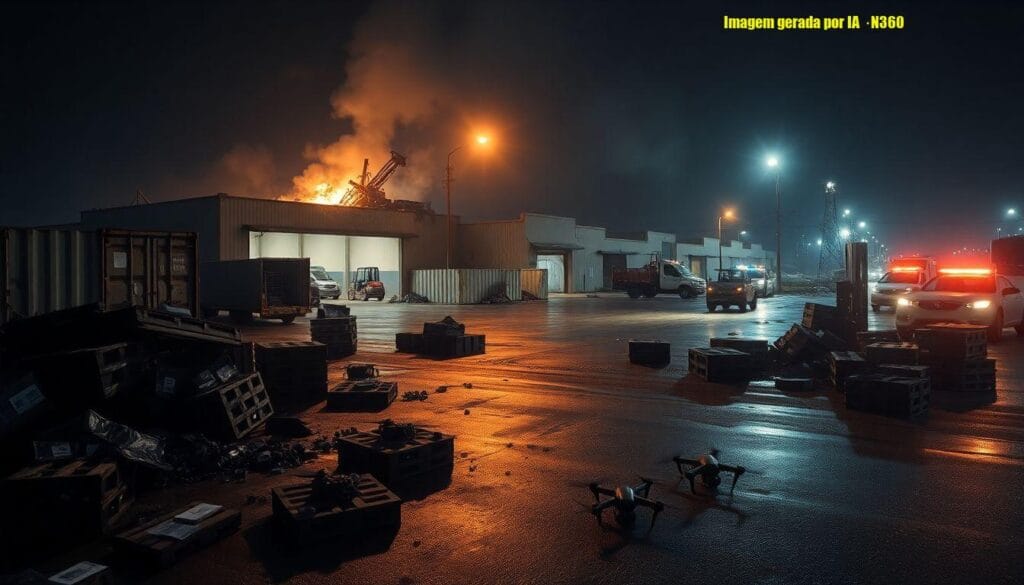 Rússia e Ucrânia trocam ataques com drones; infraestrutura atingida