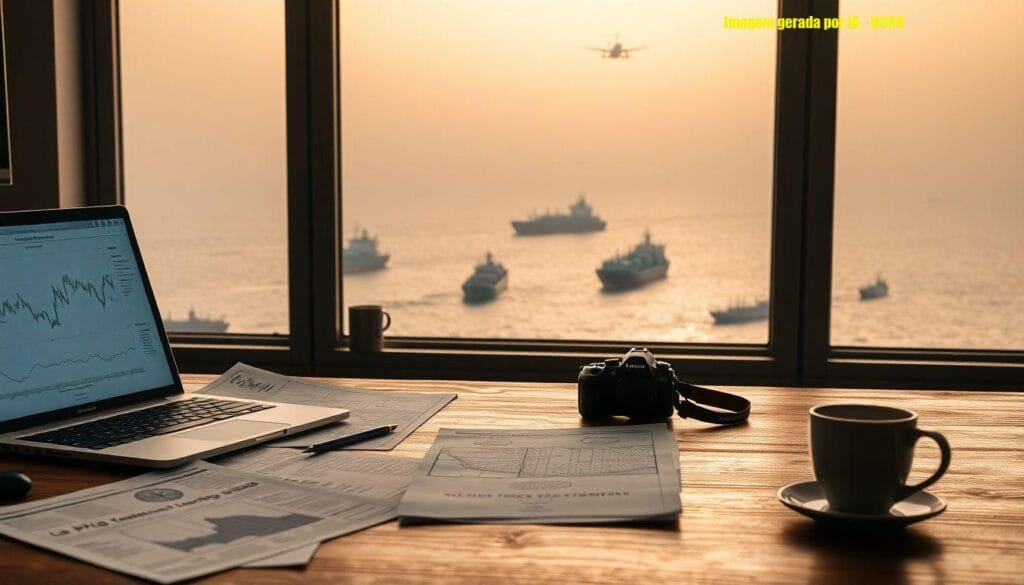 Navios-tanque passam por Estreito de Ormuz em operação naval