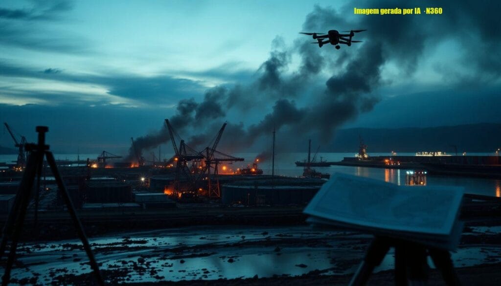 Ucrânia ataca instalações petrolíferas na Rússia