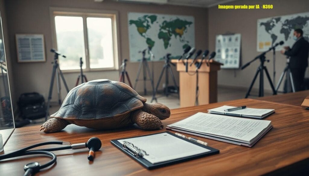 Publicação falsa anuncia morte de Jonathan; tartaruga segue viva