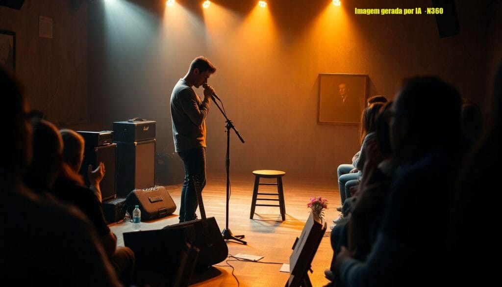 Hugo chora ao relatar perda gestacional em show