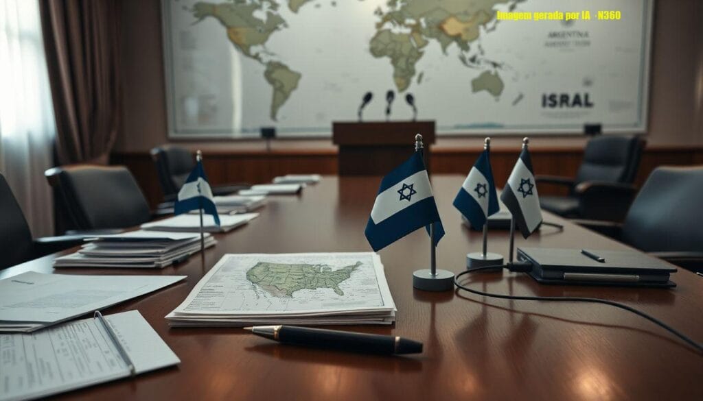 Argentina e Israel anunciam acordo em Jerusalém