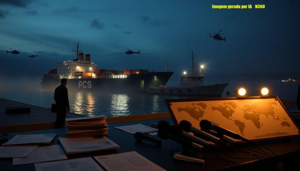 Cessar-fogo em risco após EUA apreenderem navio iraniano