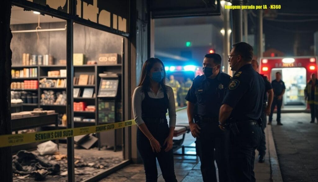 Jovem presa por incêndio que matou atendente em MG