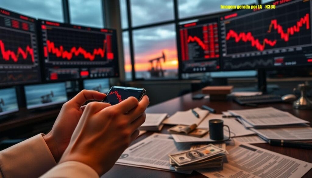 Wall Street vira para queda com tensão entre EUA e Irã