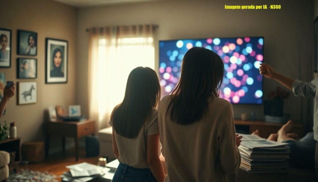 Gêmea de Milena se emociona ao falar do orgulho pela irmã