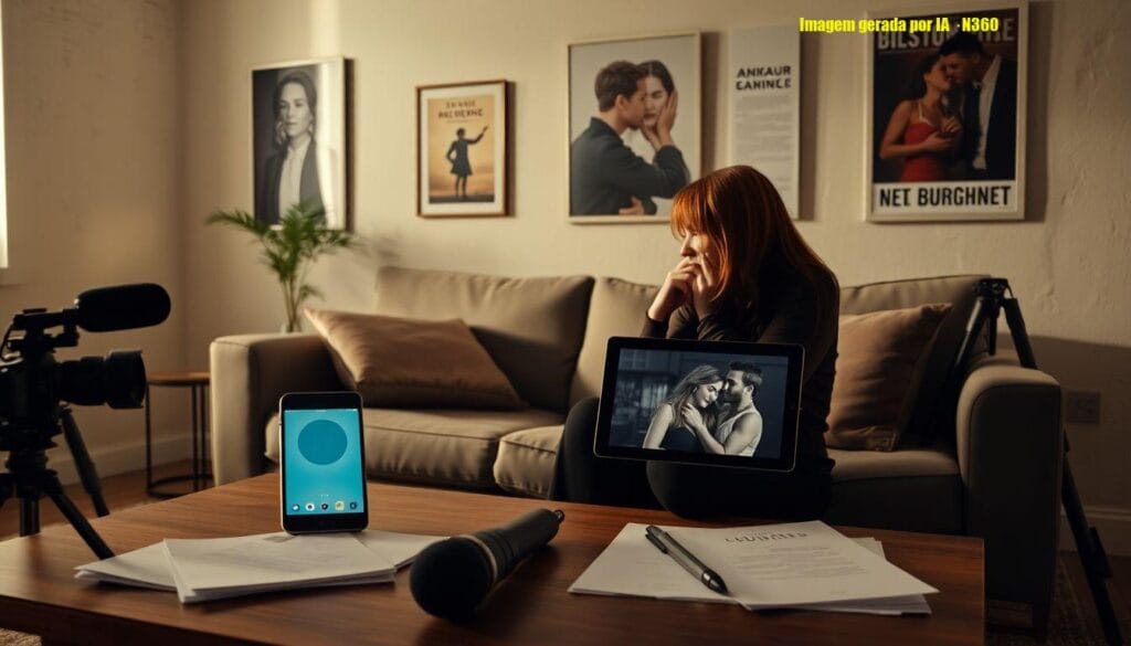 Lexa admite incômodo ao ver beijos do marido