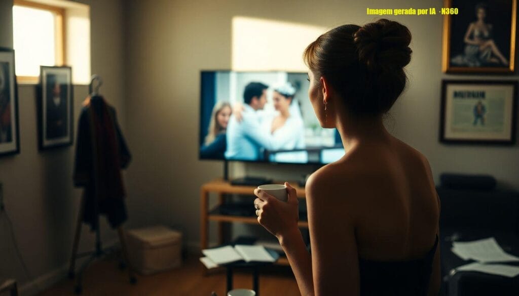 Lexa admite ciúmes de cenas românticas de Ricardo Vianna