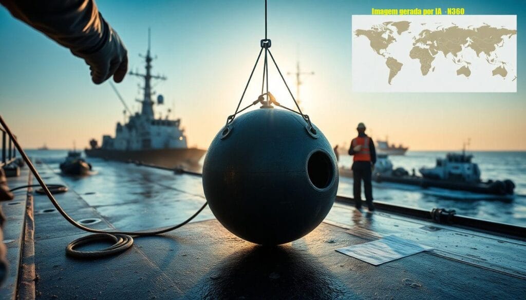 Desminagem no Estreito de Ormuz pode durar até seis meses