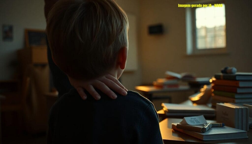 José Leonardo é mordido na escola; Virgínia mostra ferimento