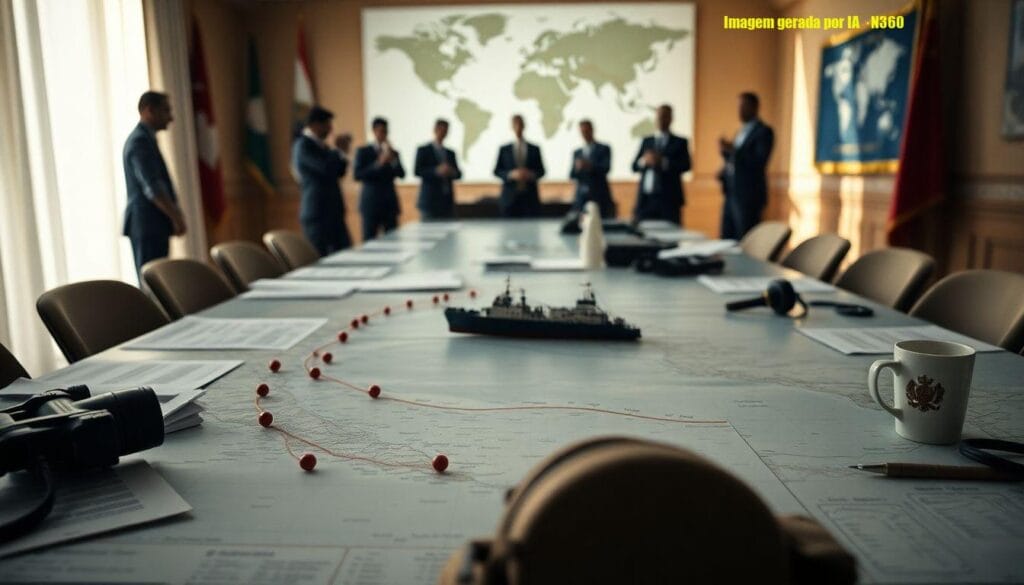 Trump ordena ataque a embarcações no Estreito de Ormuz