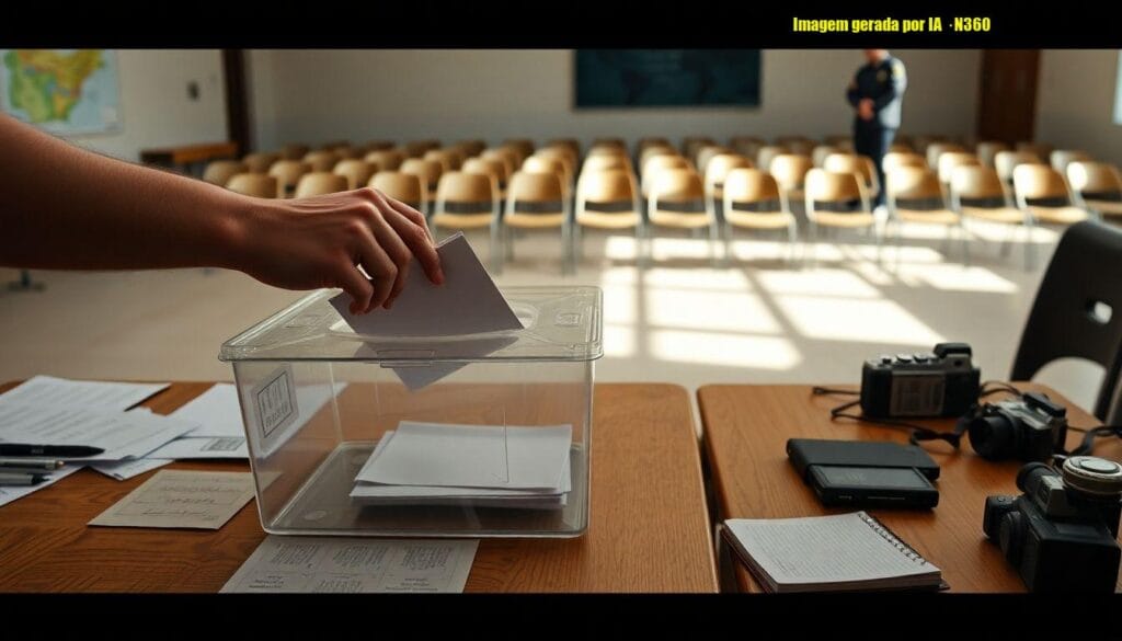 Palestinos votam nas primeiras eleições desde 2023