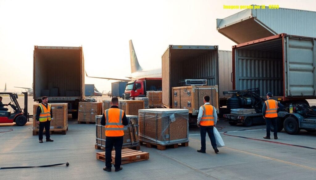 Show de Shakira: 10 toneladas chegam ao Galeão