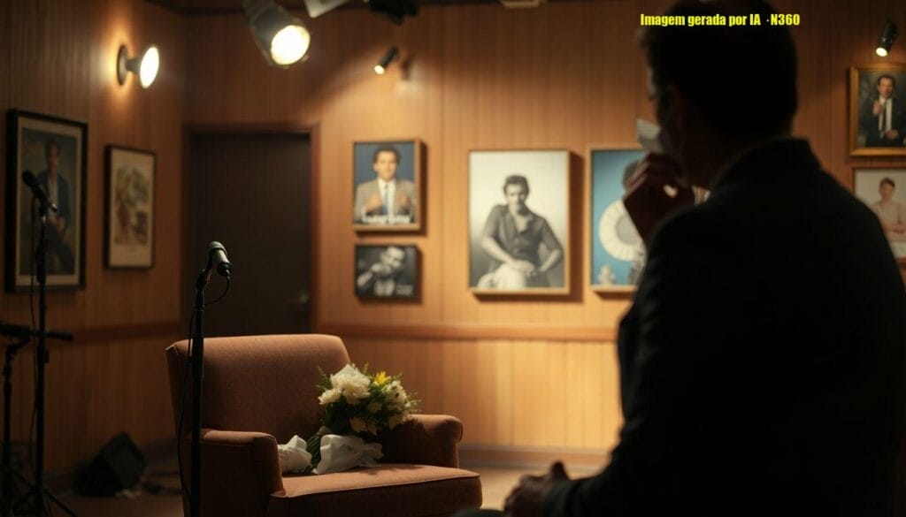 Pedro Bial emociona Ana Paula Renault no Domingão