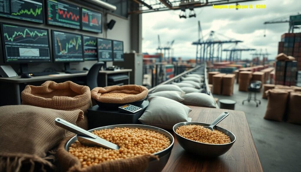 Soja dispara e farelo sobe mais de 3% em Chicago