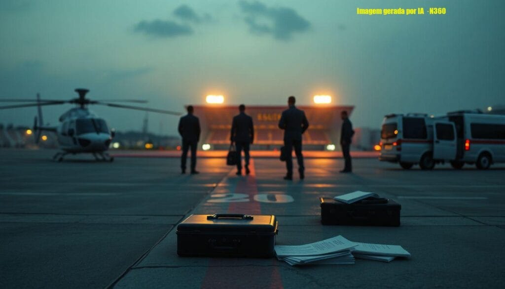 Traficante ligado ao PCC pousou no heliponto do Bandeirantes