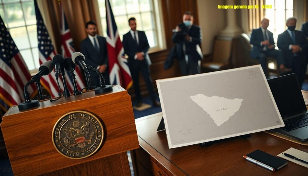 Charles III elogia EUA; rumores sobre Emirados e a Opep