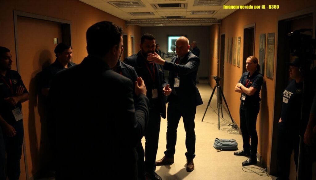 Milena confronta Alberto em festa da Globo