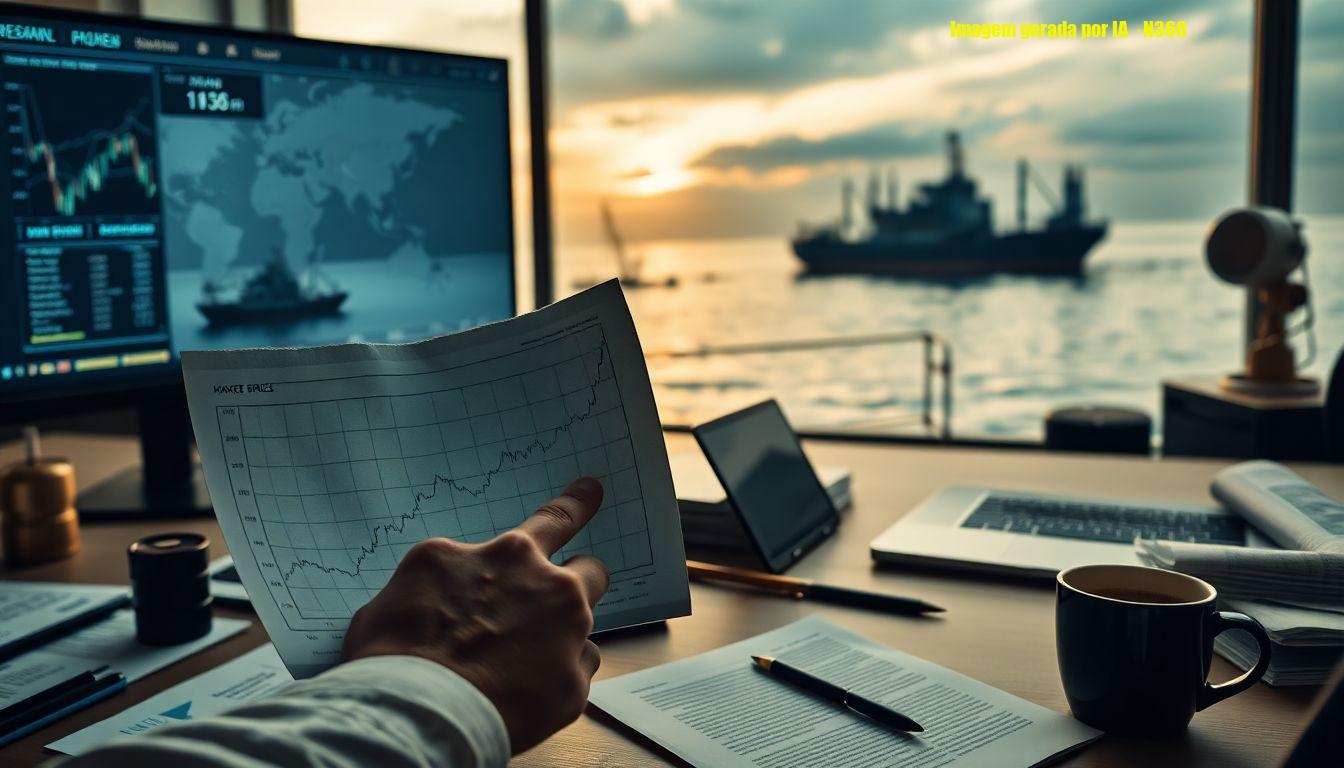 Preços do petróleo disparam ao maior nível desde 2022