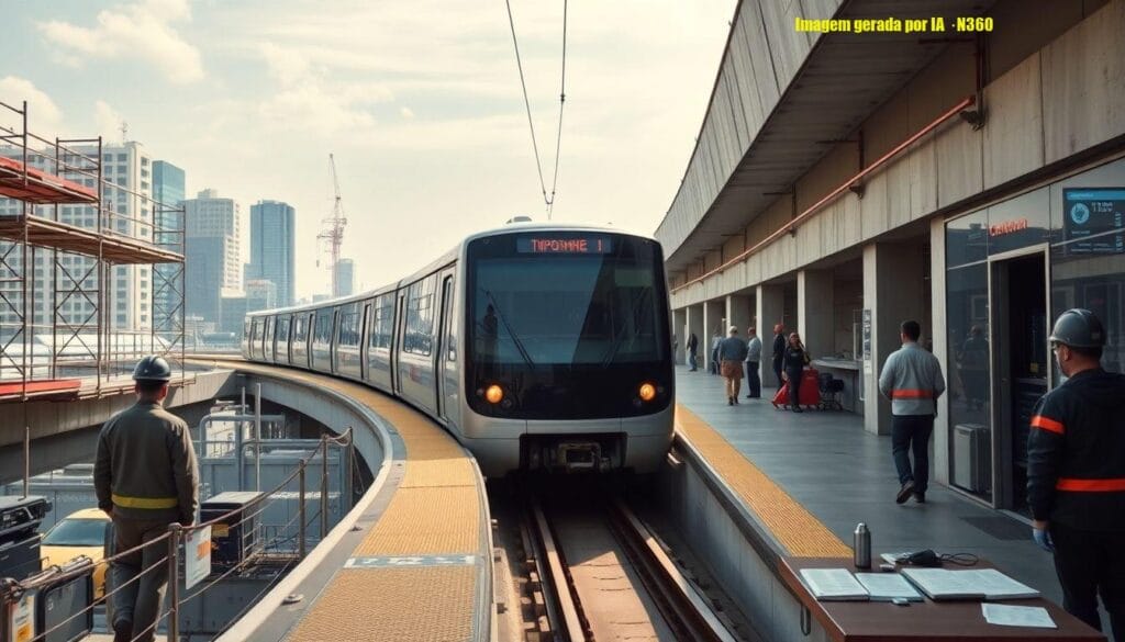 Monotrilho da Linha 17 começa a operar com trens BYD