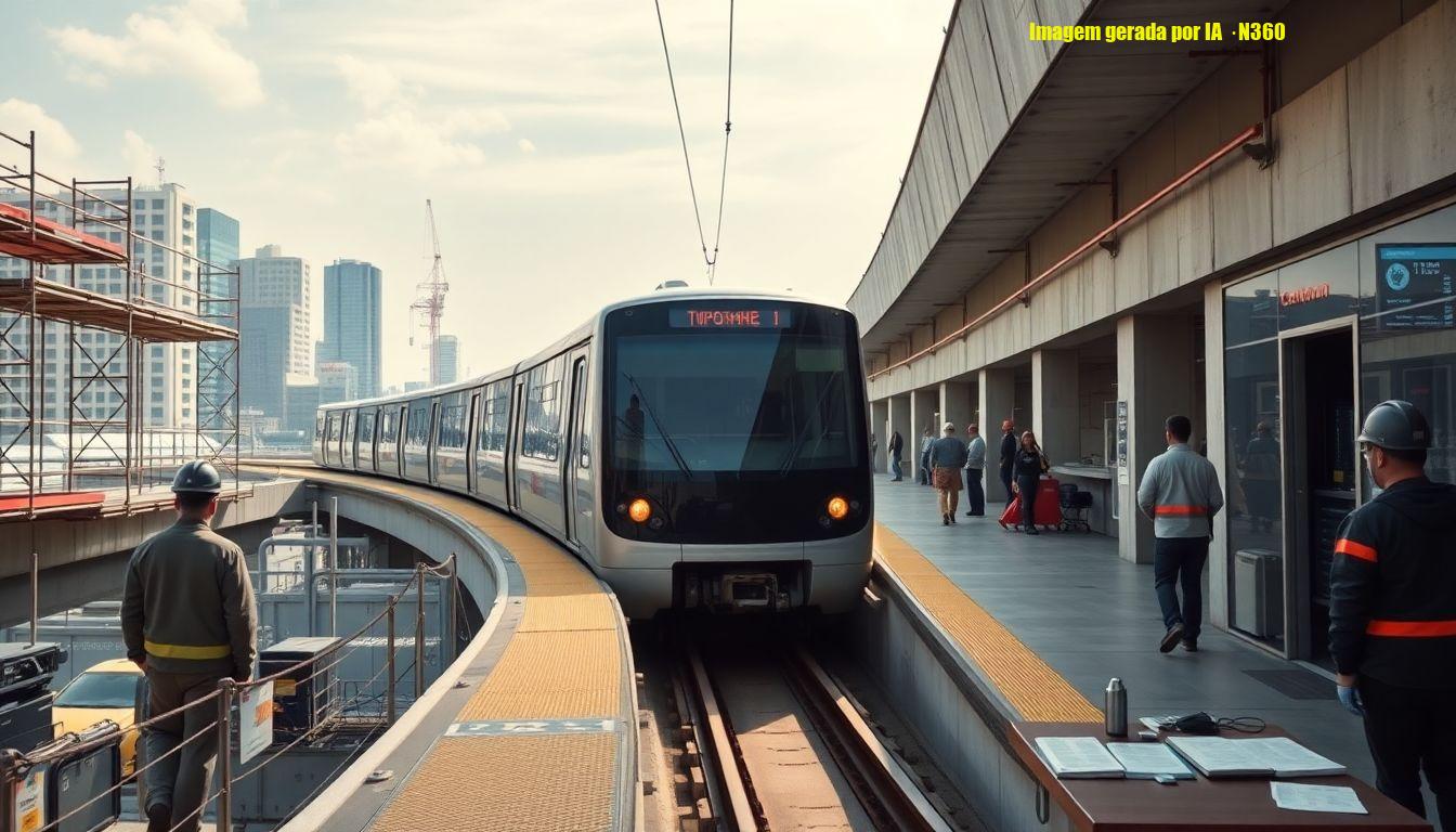 Monotrilho da Linha 17 começa a operar com trens BYD