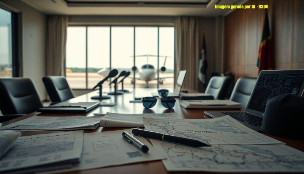 Avião ligado a filho de grileiro teria levado autoridades