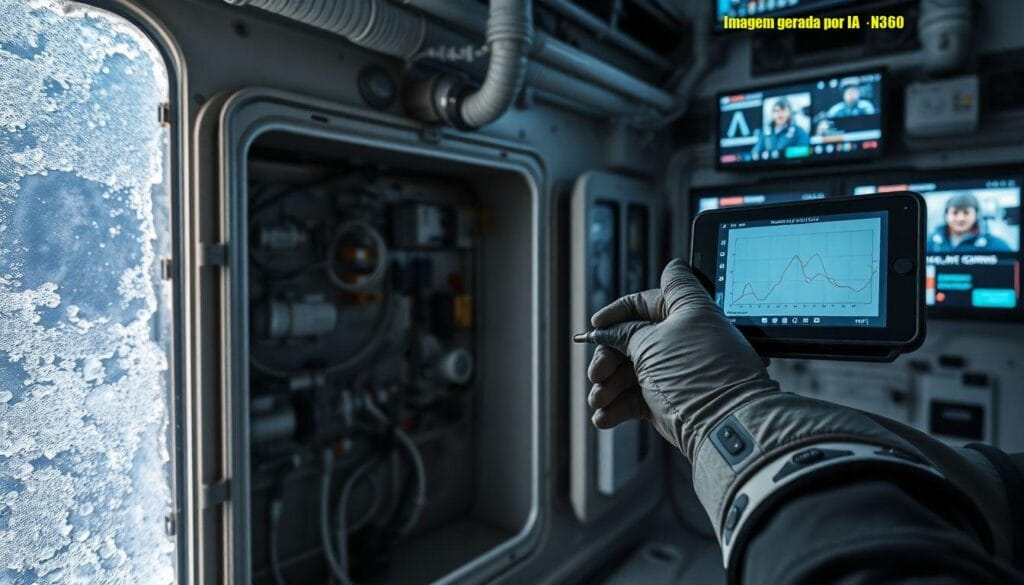 NASA tenta consertar banheiro da Orion durante missão