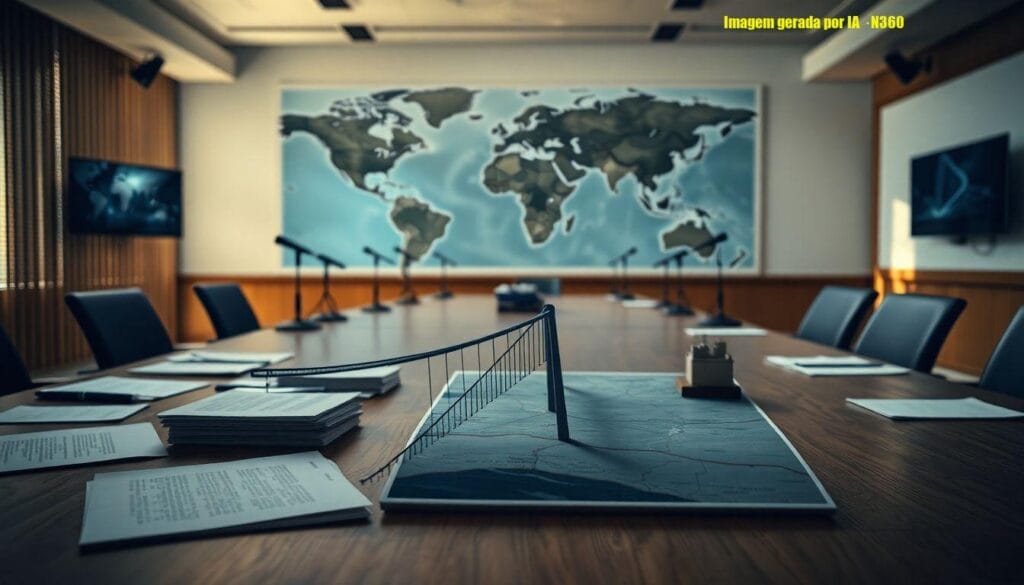 Trump ameaça o Irã e pressiona sobre Estreito de Ormuz