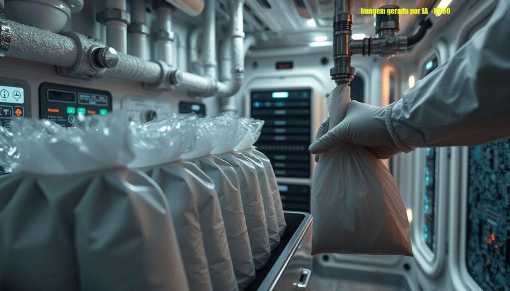 Banheiro da Artemis II teria falha; tripulação usou sacos