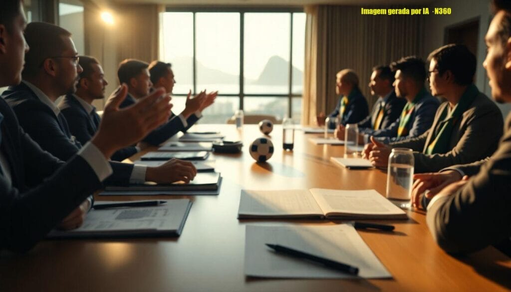 CBF reúne clubes das Séries A e B para discutir liga