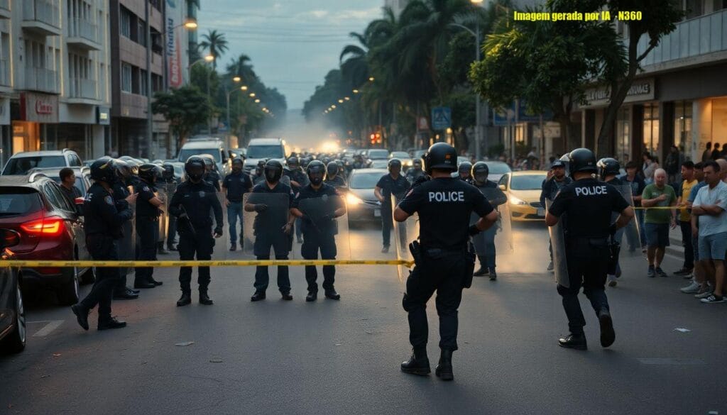 Confronto entre torcidas deixa cerca de 100 detidos