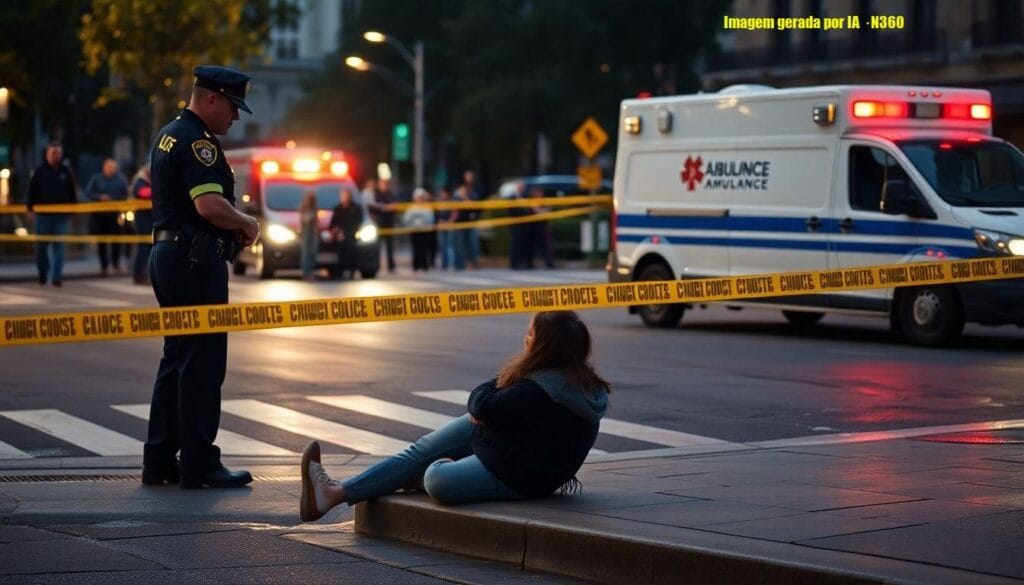PM cobra ambulância enquanto mulher agoniza