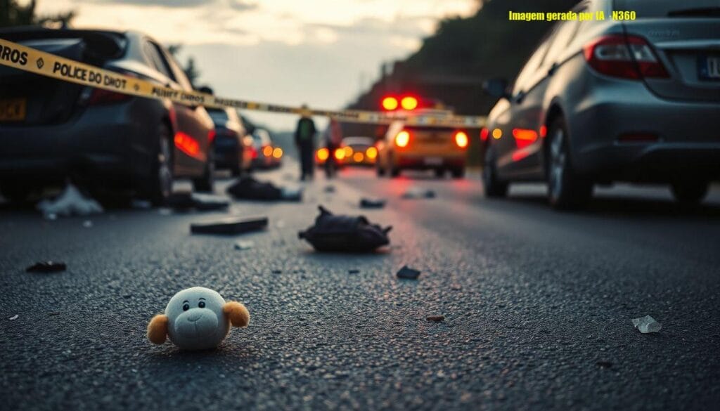 Cinco mortos em acidente na SC-355, em Videira