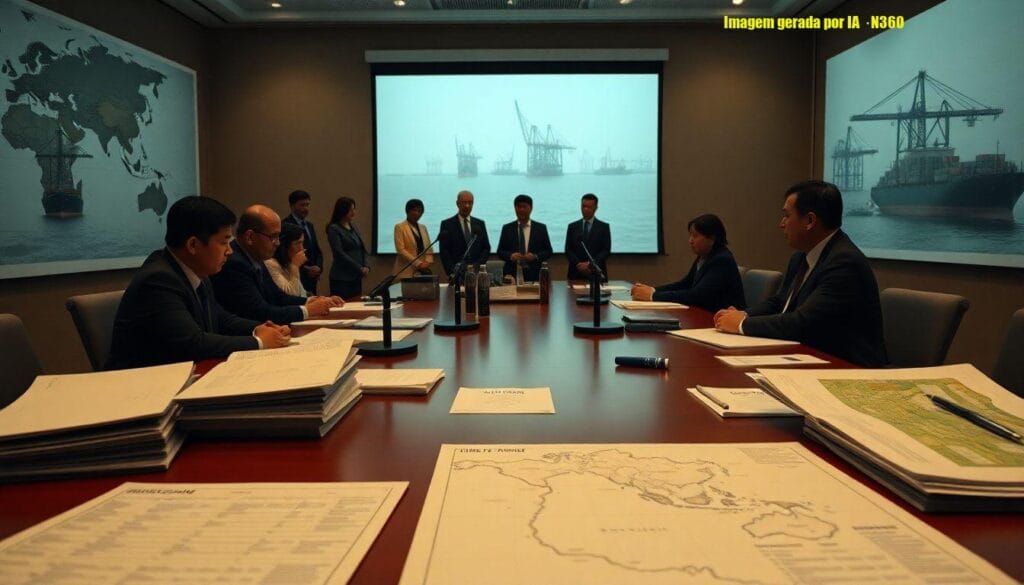 China reage a bloqueio dos EUA e ameaça contramedidas