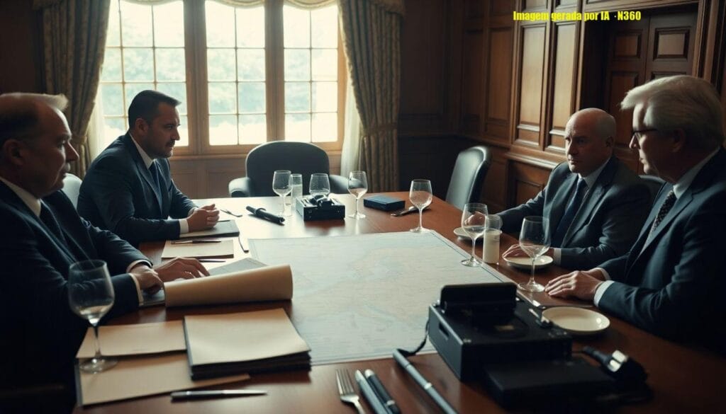 Trump ri de Macron em almoço privado e critica aliados